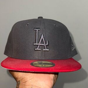 New Era Gray Fitted Cap